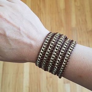 New Brown Wrap Bracelet